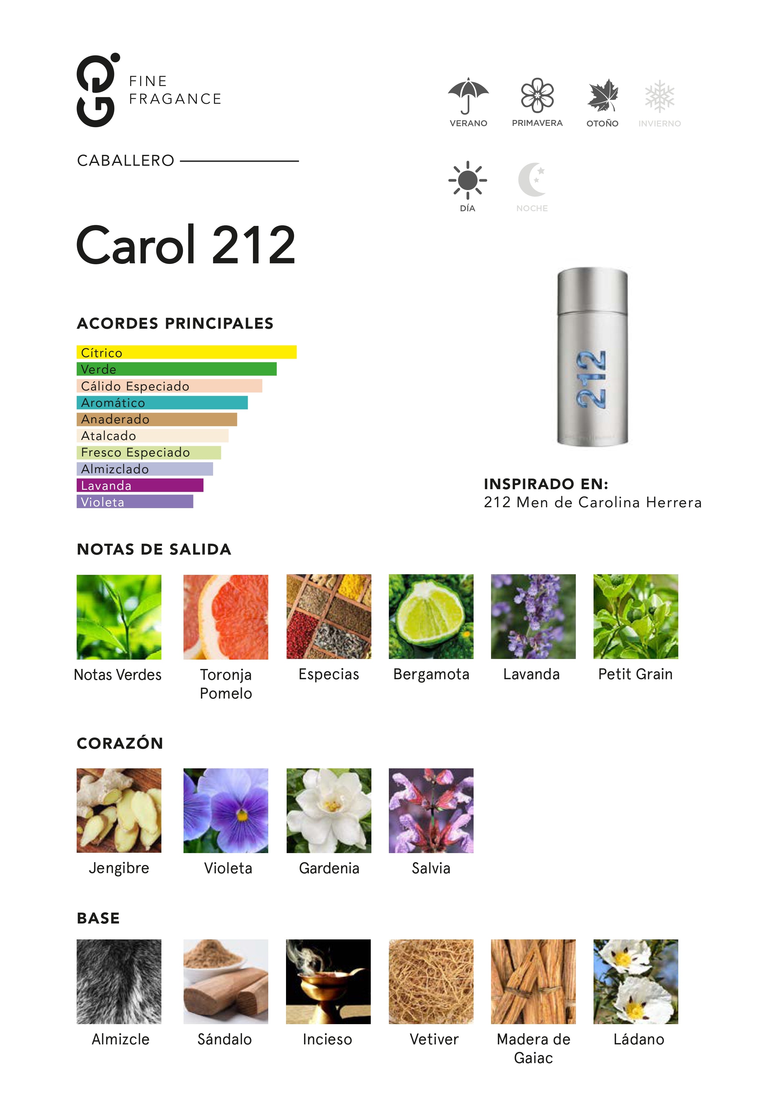 Carol 212 (Inspirado en 212 Men)